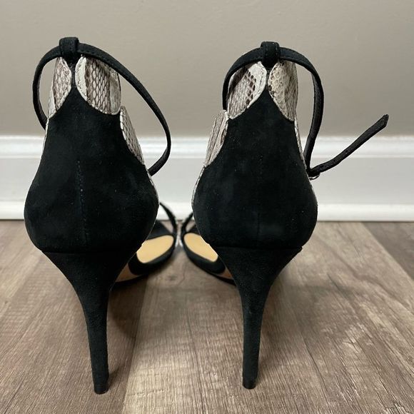 Alexandre Birman | Shoes | Alexandre Birman Sandals Size 6  Alexandre Birman Ellie Python-Trim Suede Sandals Size EU38 $695